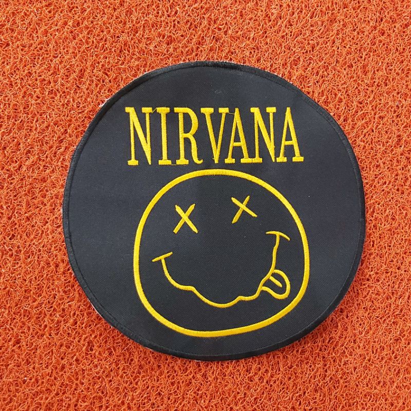 PROMO BACKPATCH BORDIR BESAR NIRVANA BEST QUALITY