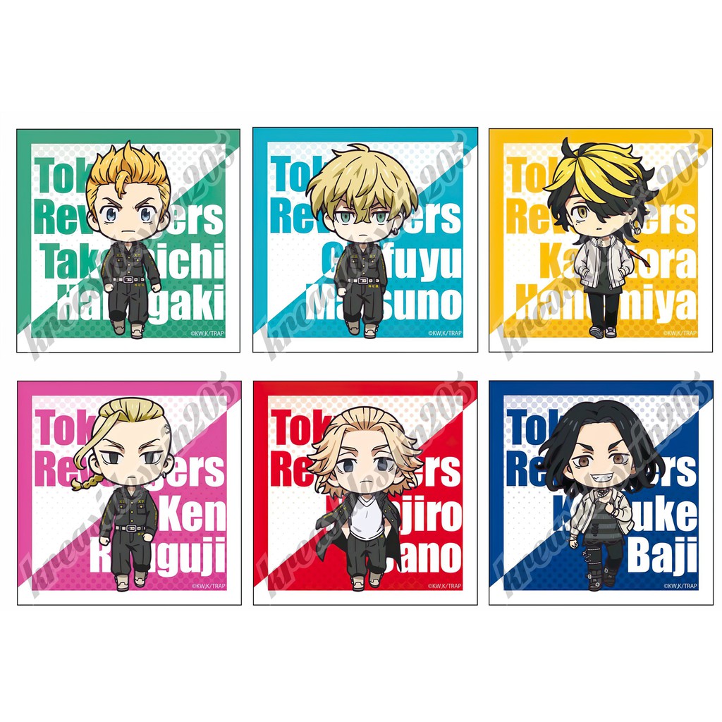 stiker anime/tokyo revengers/stiker laptop/stiker/chibi /stiker vinyl/stiker hp/stiker kulkas/mikey
