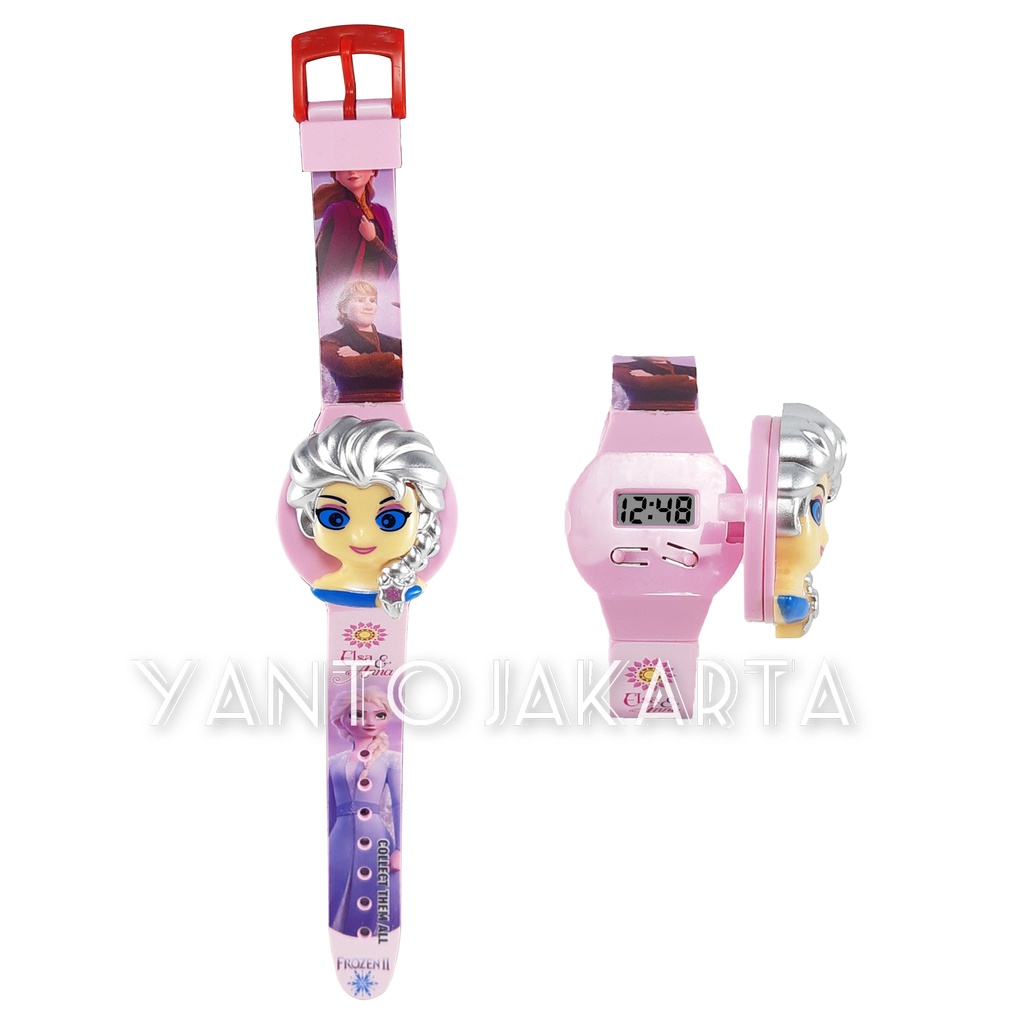 JAM TANGAN FROZEN ANAK PEREMPUAN SET