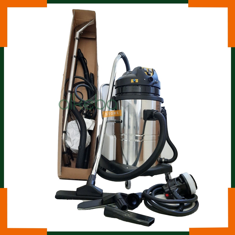 Mesin Vacuum Cleaner 80 Liter Wet &amp; Dry 3 Motor / sedot debu industry
