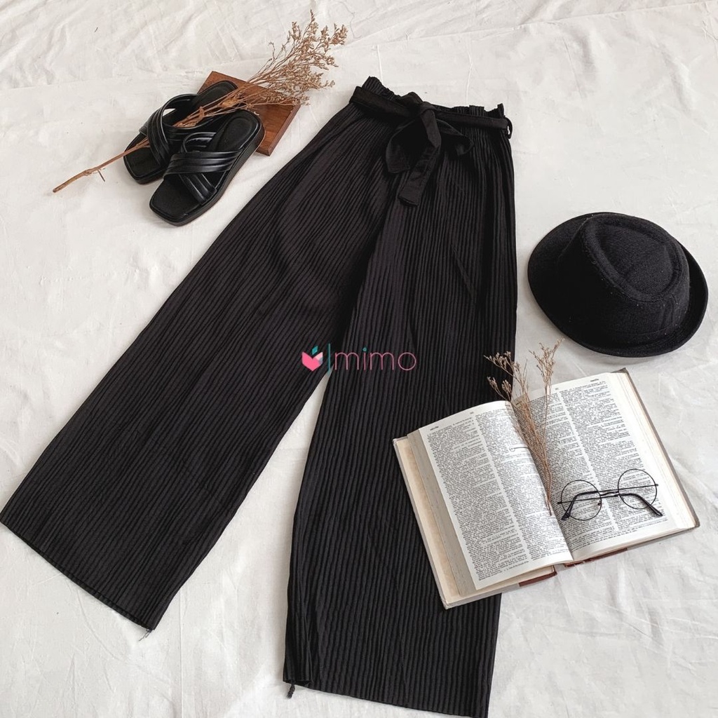 Premium Highwaist Pleats Kulot