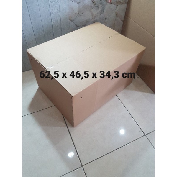 

Kardus Besar uk. 62,5x46,5x34,3 cm untuk pindahan.dll code : NOC 52