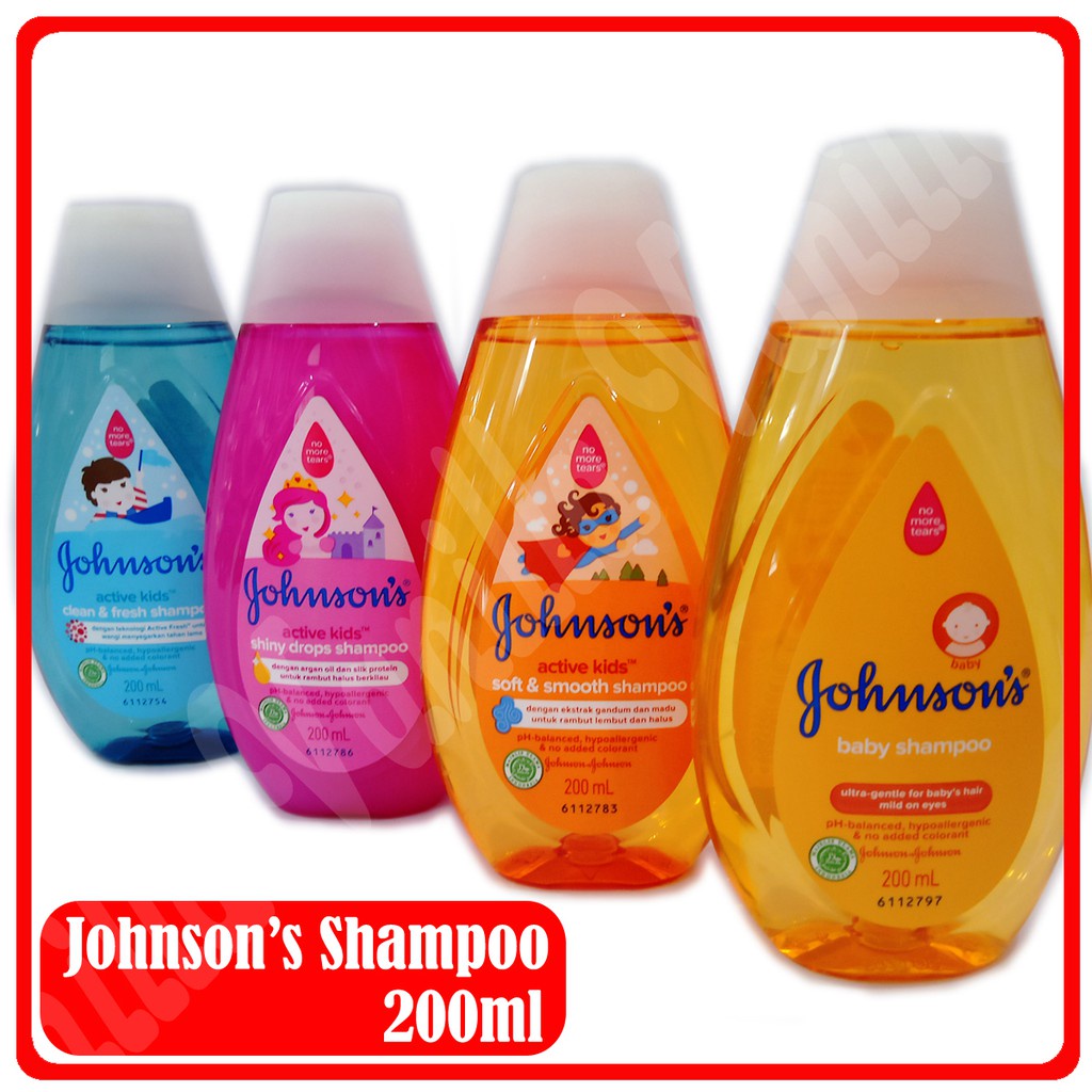 Johnsons Kid Shampo 200ml ORIGINAL-BPOM