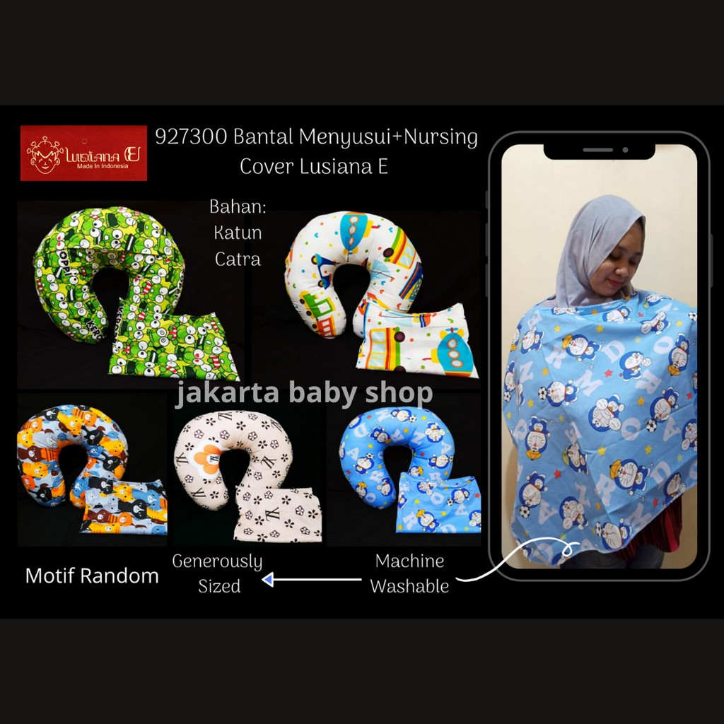 BANTAL MENYUSUI DAN NURSING COVER LUSIANA E 927100 927300 927310