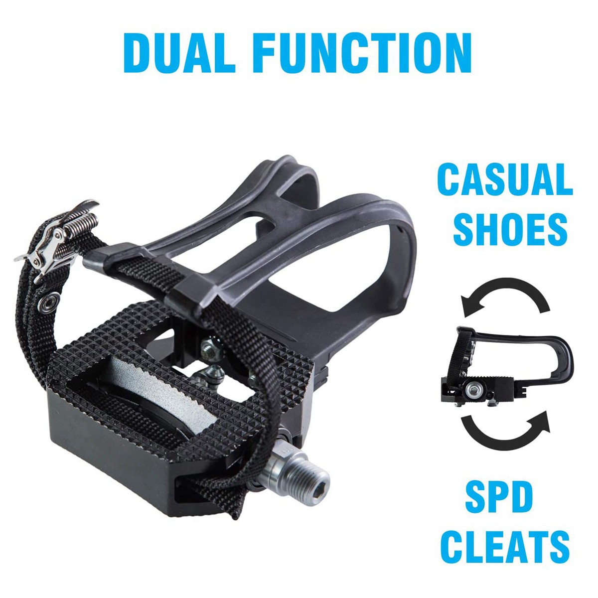 pedals for spinning bike