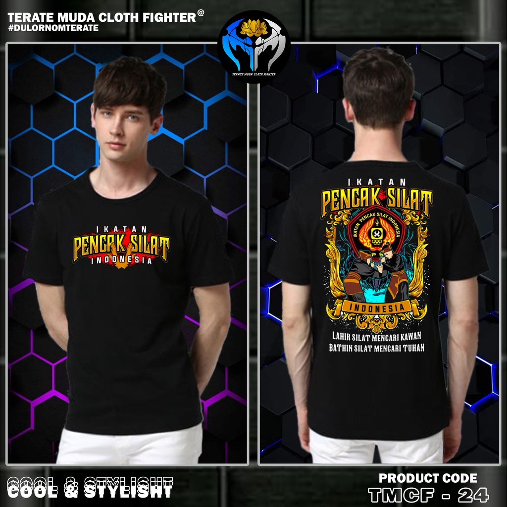 KAOS DISTRO IKATAN PECAK SILAT INDONESIA (BUAT UMUM) - BATIN SILAT IPSI (BISA COD) KODE TMCF - 24 TE