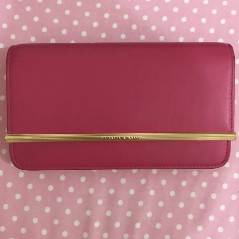 Preloved Charles and Keith Wallet / Dompet Panjang Wanita