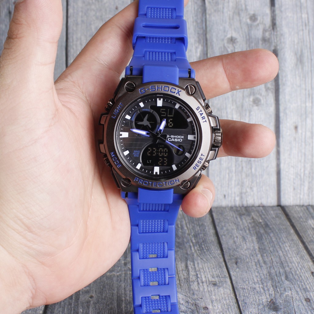 JAMINAN TERMURAH  G-Shock Casio G8600 metal besi , Jam tangan pria digital LED bukan SKMEI