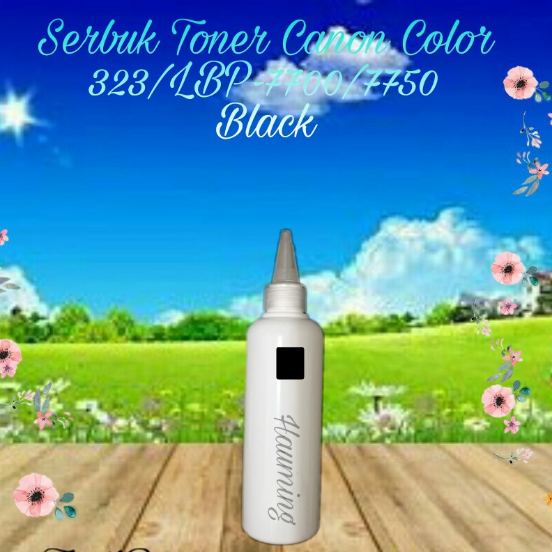 Serbuk Toner Canon CRG323 CRG 323 LBP7700 LBP7750 LBP-7700 7750 7700C 7750C 7750CDN Black 1x Isi