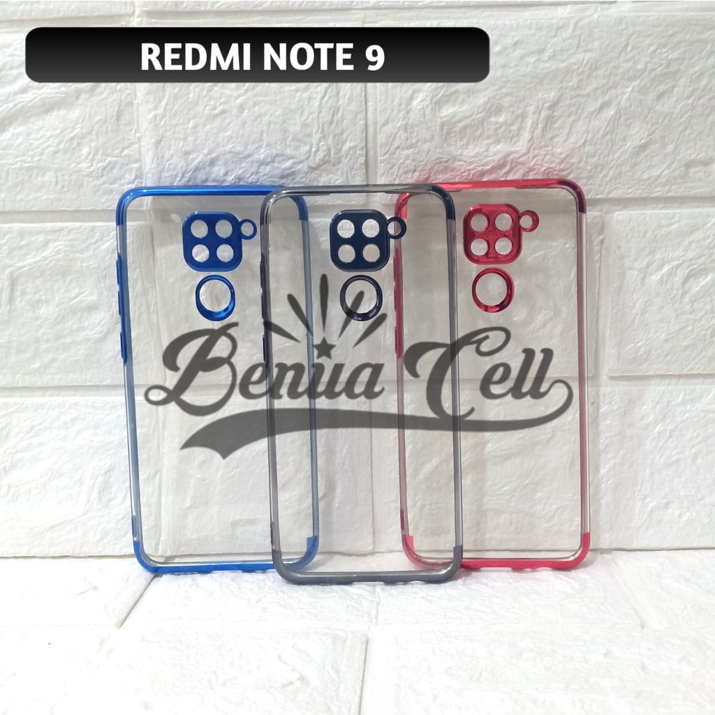 CASE REDMI NOTE 9 - PREMIUM SHINING CHROME XIAOMI REDMI NOTE 9 BIASA - BC