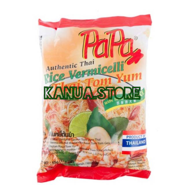 

Papa Rice Vermicelli Thai Tom Yum 55 g