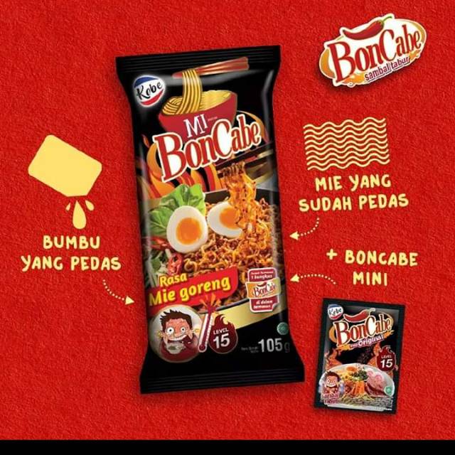 

KOBE MIE GORENG BON CABE 105g