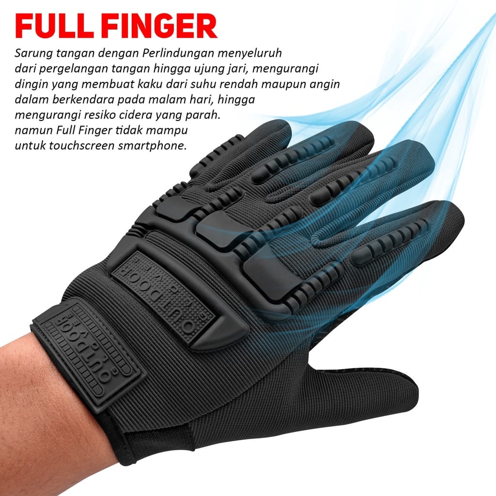 SARUNG TANGAN  GLOVES FUL FINGER SARUNG TANGAN MOTOR ZNL- 4