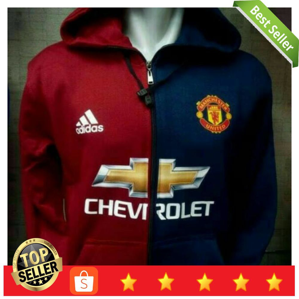 SHOP909 JAKET JERSEY BOLA MANCHESTER UNITED JAKET PRIA
