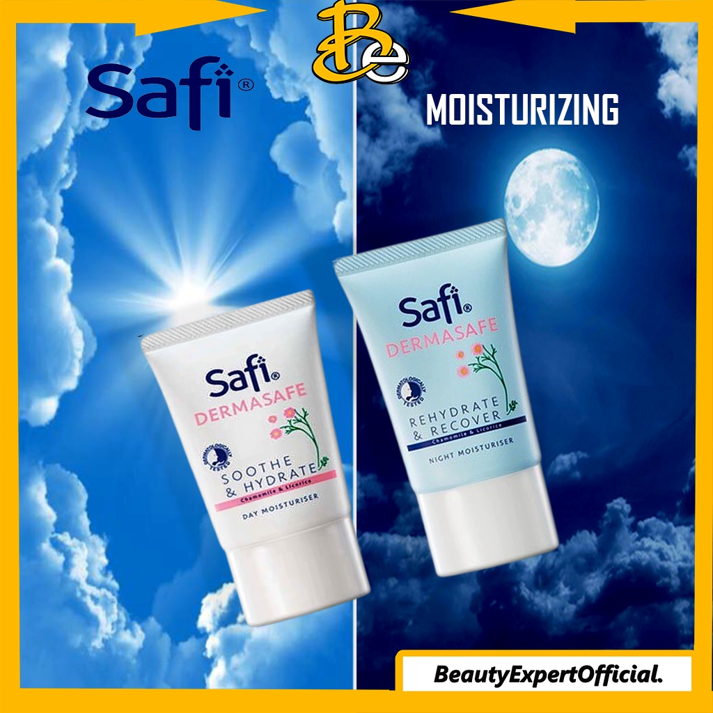 ⭐️ Beauty Expert ⭐️ Safi Dermasafe Day Moisturiser 50 gr + Safi Dermasafe Night Moisturiser 50 gr