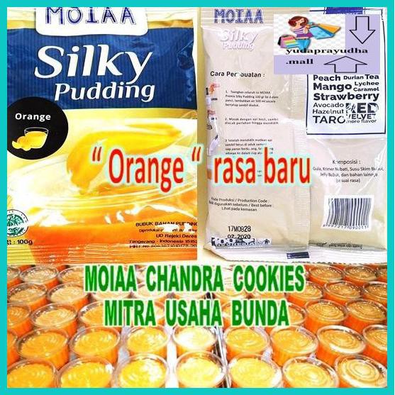 

54Etr7U- Moiaa Silky Pudding|100 Gram|Bubuk Puding Botol| Toko Chandra Cookies 9Uhhjt7-