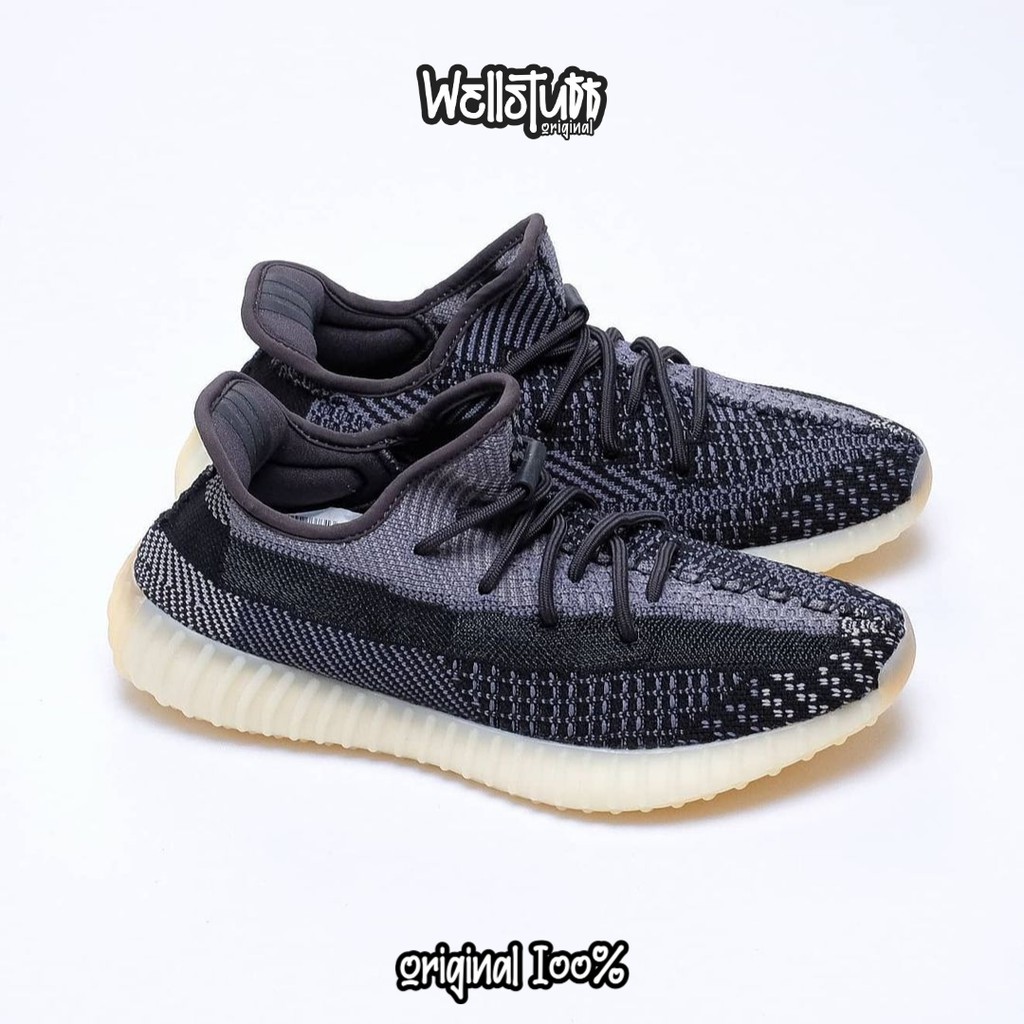 Sepatu Original Adidas Yeezy Boost 350 v2 Carbon Original