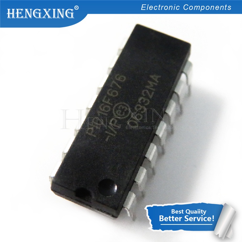 20pcs Ic PIC16F676-I / P PIC16F676-IP PIC16F676 DIP-14