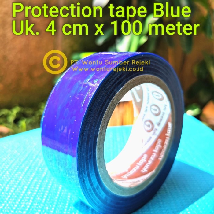 

Kusus Hari Ini Protection Tape Biru , Ukuran Lebar 4 Cm X 100 Meter Limited