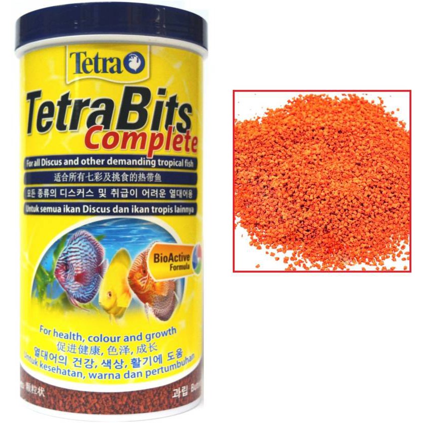 Tetrabits / Tetra Bits Complete 93g / 300ml / Makanan Ikan diskus / discus / aquarium / aquascape / petshop