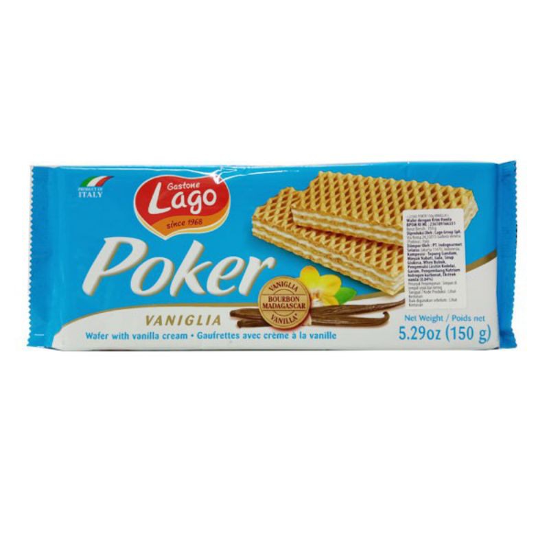 

LAGO POKER VANILLA 150GR