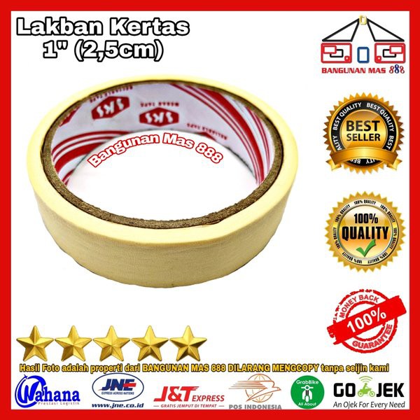 

LAKBAN KERTAS 1 inch 2.5cm - LEM KERTAS