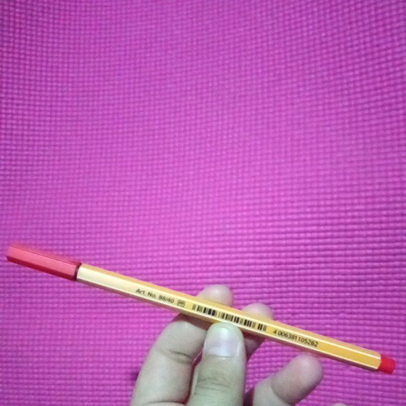 

PRELOVED (BEKAS) STABILO POINT 88 TERMURAH. PULPEN BERWARNA. FINELINER.