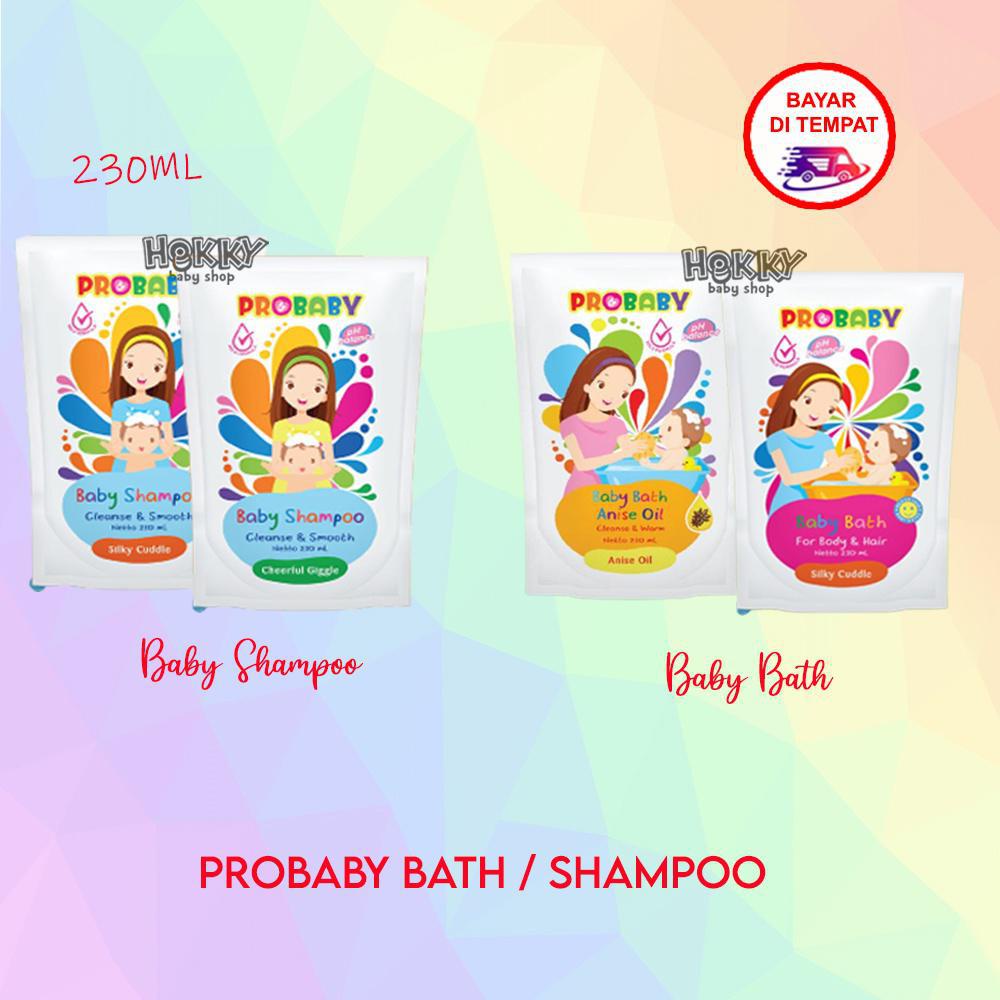 Probaby Baby Bath Shampoo Sabun Shampo Anak Bayi Refil 230 ml