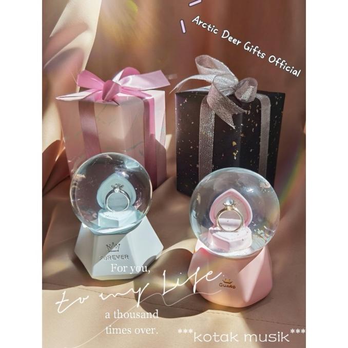 

NEW BOLA KRISTAL LAMPU TIDUR KOTAKMUSIC KADO VALENTINE PACAR KADO ULAN DG654EAFVD
