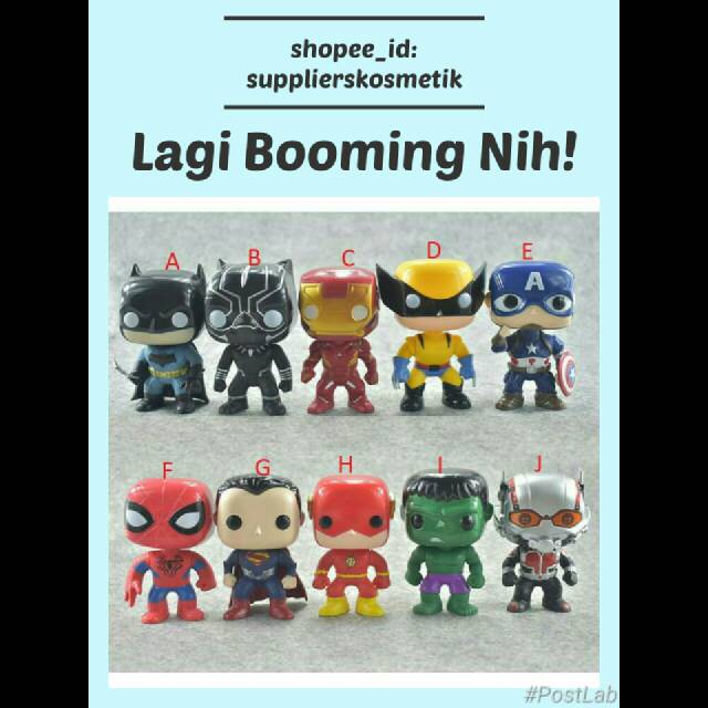 READY JKT Funko Pop Non-ORI alias KW / bootleg, DC - Marvel The Avengers