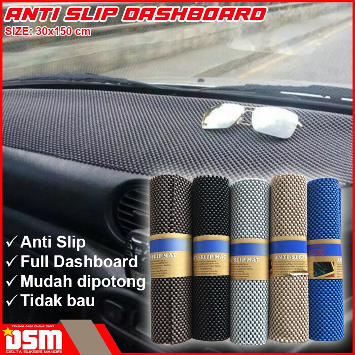 Anti Slip Full Dashboard Mobil - Size 30x150cm / Pelindung Dashboard Mobil