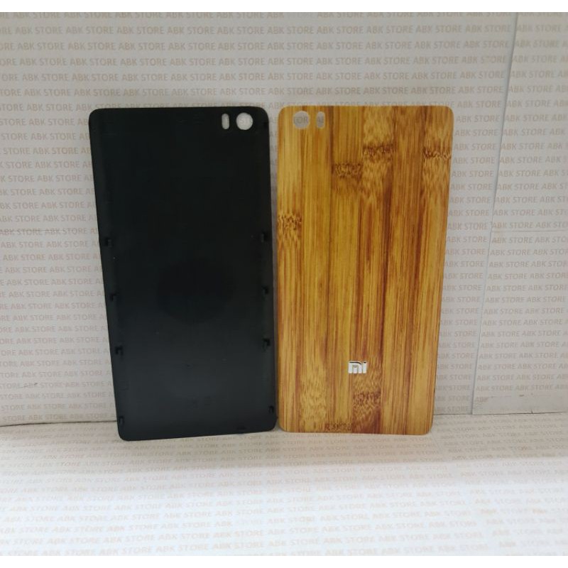 Backdoor Backcover Tutup belakang Baterai Back Casing Xiaomi Mi Note Bamboo Original