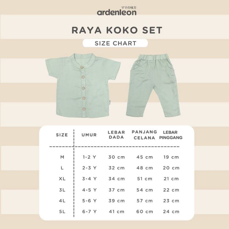 Ardenleon - Raya Koko Set