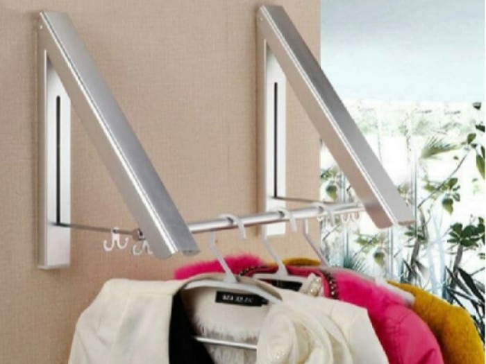 Gantungan Baju Besi / Multifunction clother Hanger Hiden type