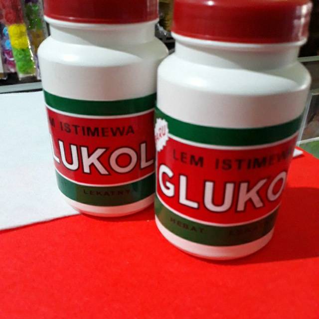 

Lem besar GLUKOL tinggi botol 12cm