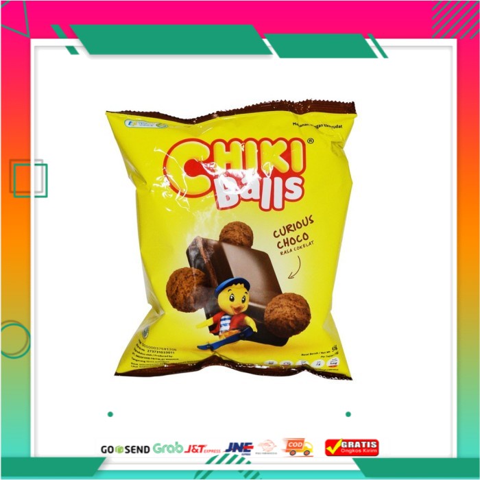 

Chiki Balls Coklat Curios Choco 55 g