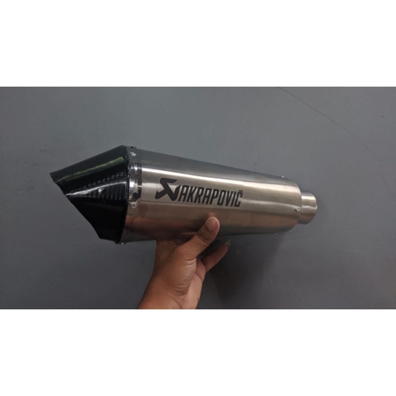 Knalpot racing Akrapovic GP Silincer only