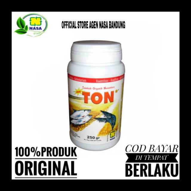 

TON (Tambak Organik Nusantara)-KEMASAN 250 Gram-Agen Nasa Bandung