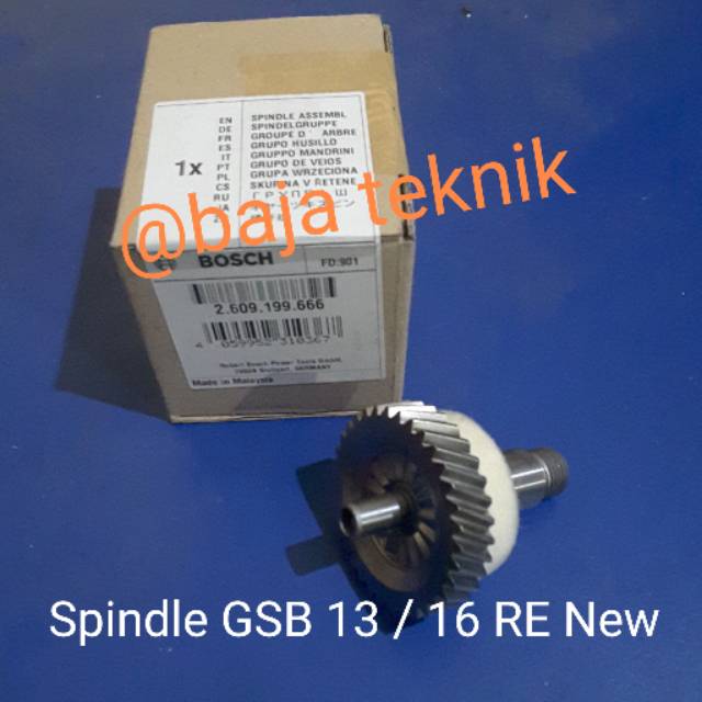 Drilling Spindle Mesin Bor Tangan GSB 16 RE NEW BOSCH