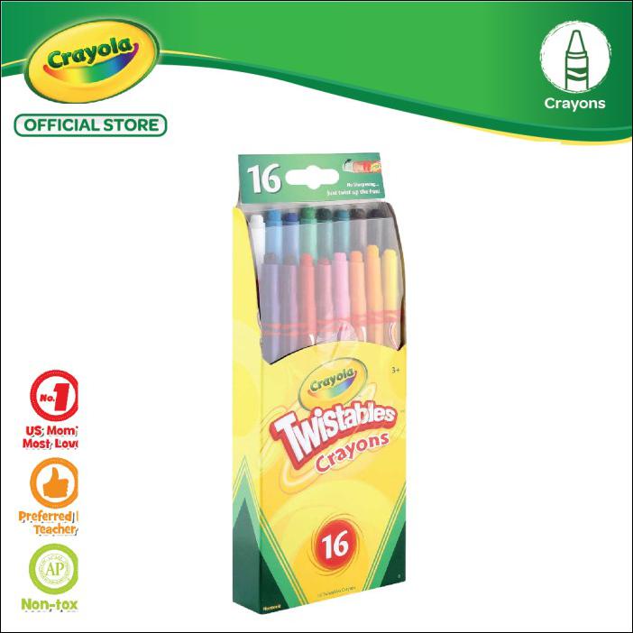 

CRAYOLA 16 COLORS TWISTABLE CRAYON