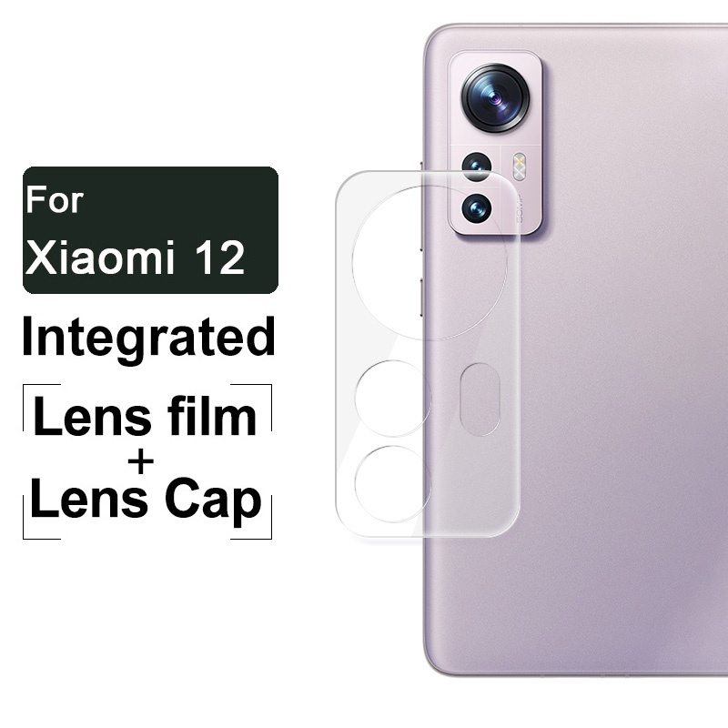 1 / 2 Pcs Tempered Glass Pelindung Lensa Kamera Anti Gores / Sidik Jari Untuk Xiaomi 12 / 12X / 12pro