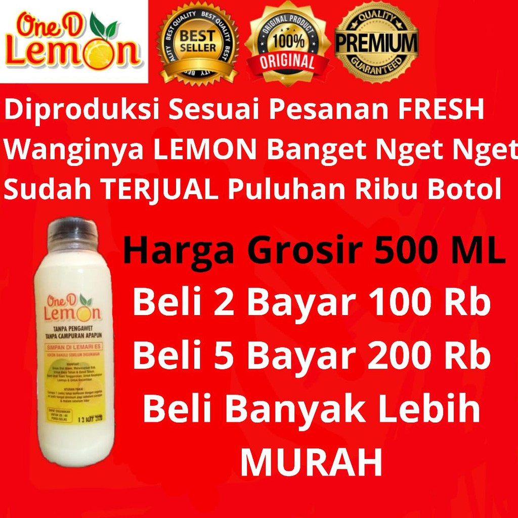 Harga You C 1000 Lemon Terbaik Agustus 21 Shopee Indonesia