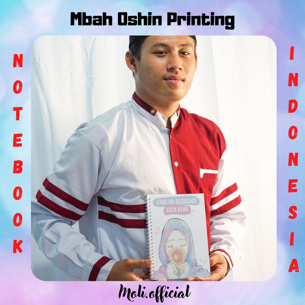 

Notebook Spiral A7 Part 2 PLAIN edition Cover Motivasi / Pocket Diary Mini