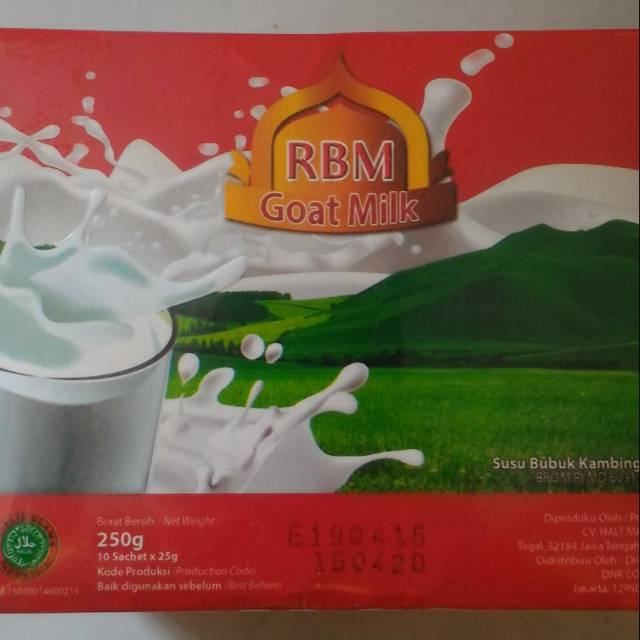 RBM susu kambing ETAWA