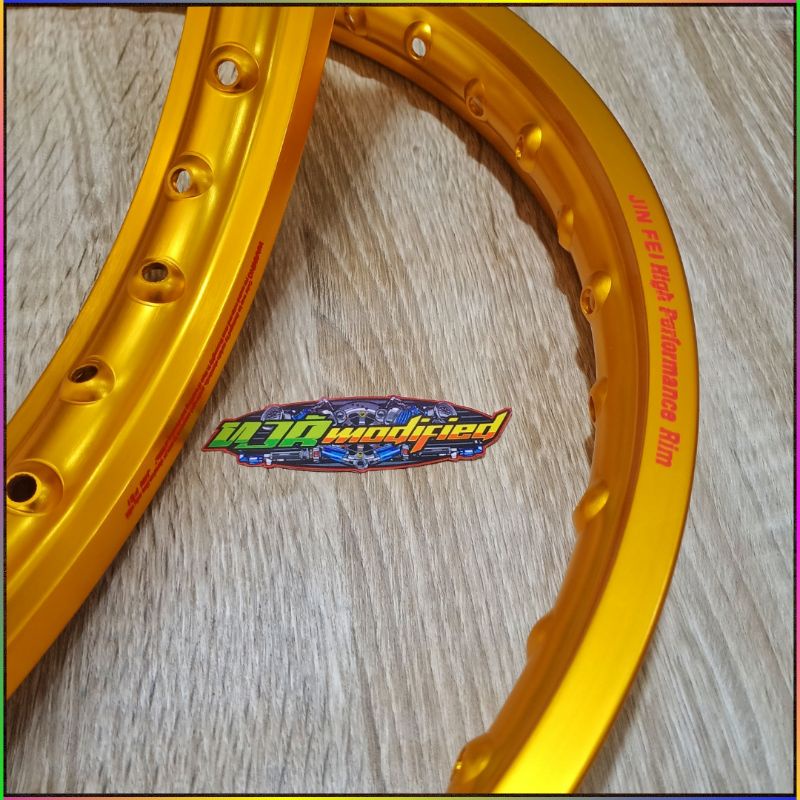 Velg Ring 17 Gold By Jinfei - Acc