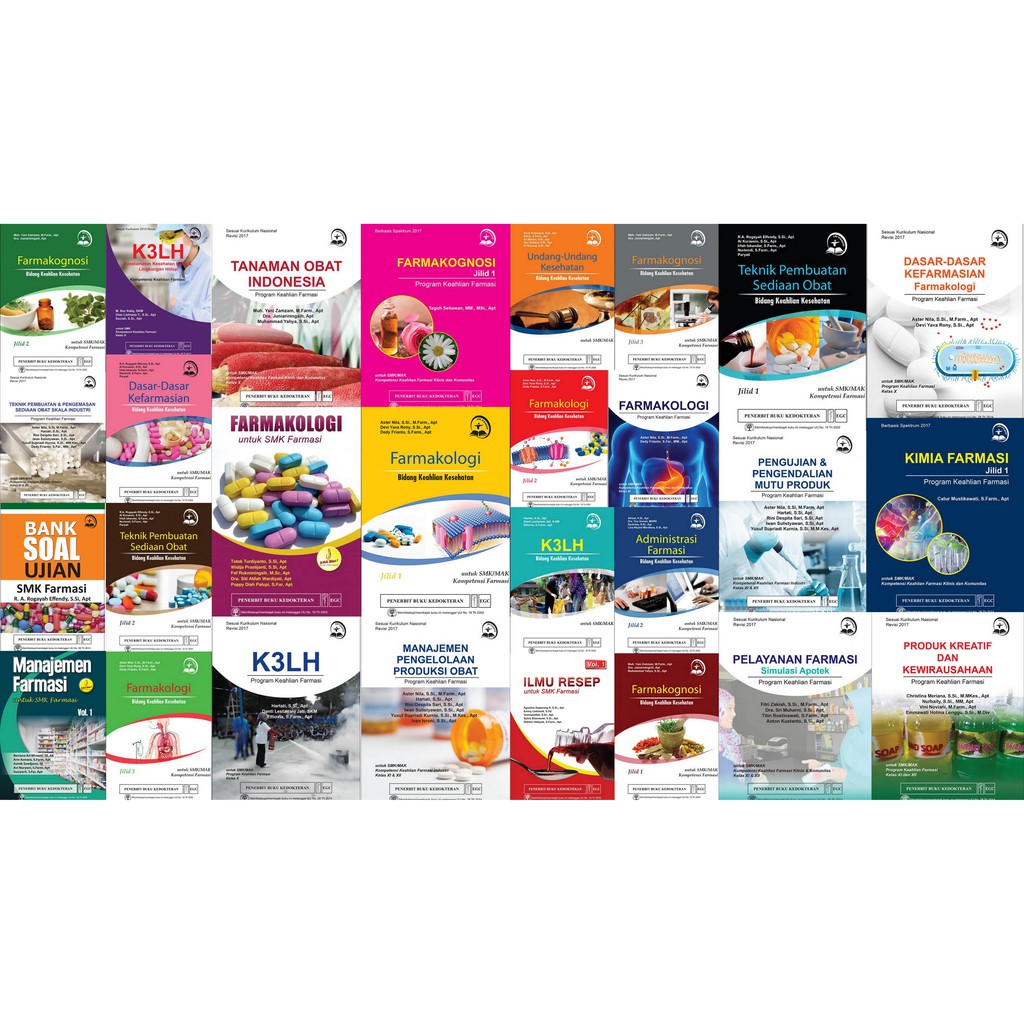 BUKU SMK FARMASI -EGC ORIGINAL