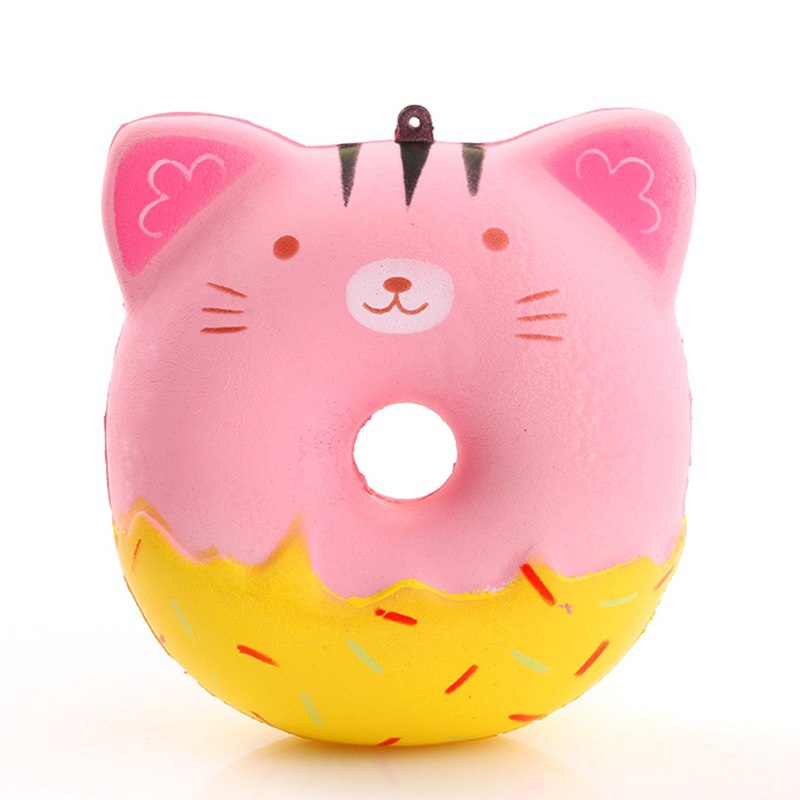 pink cat squishy
