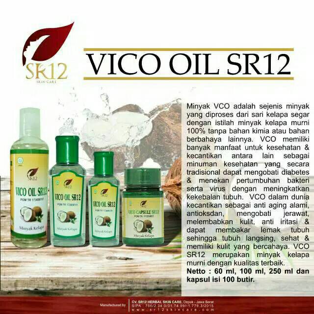 Virgin Coconut Oil SR 12 (VICO)
