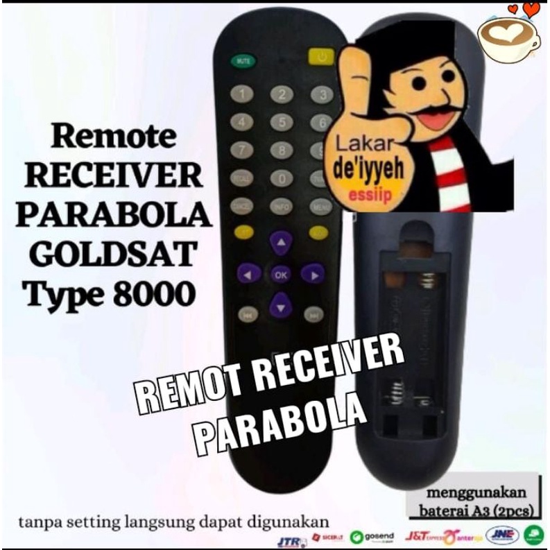 CUMA Rp.4500 REMOT RECEIVER PARABOLA