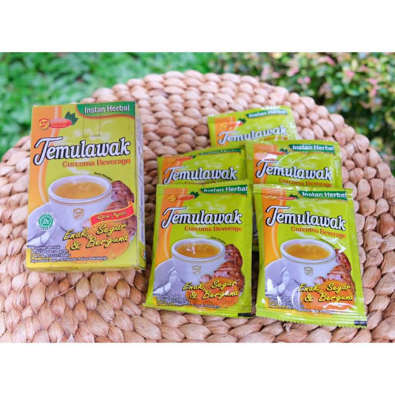 

Sabdo Palon Jamu Serbuk Temulawak Instan (Curcuma Beverage) isi 5 Sachet